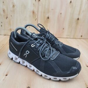 On Running Womens Sneakers – Black White Size 9.5  Athletic Gym Casual READ!